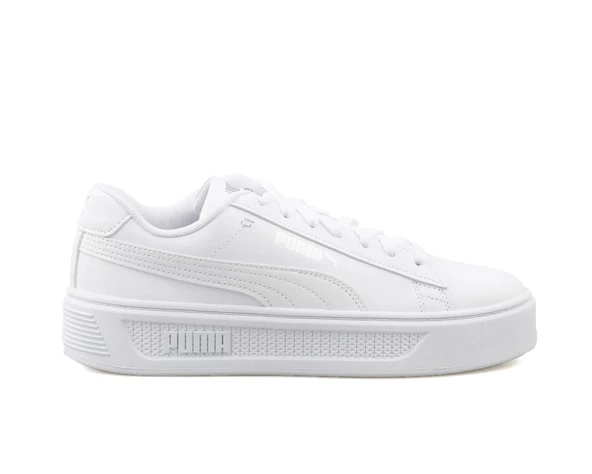 Puma Smash Platform V3 Beyaz Kadın Spor Ayakkabı 39075801 Beyaz