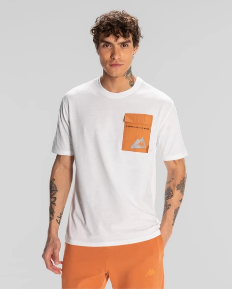 Kappa 321W7ZW001 Maska Erkek Spor Tişört - Resim 2