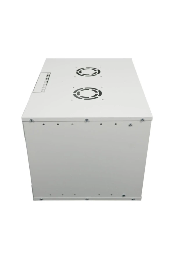 12U 545x400 Mm Duvar Tipi Soho Rack Kabinet Gri 2 Yıl Üretici Garantili - Resim 5