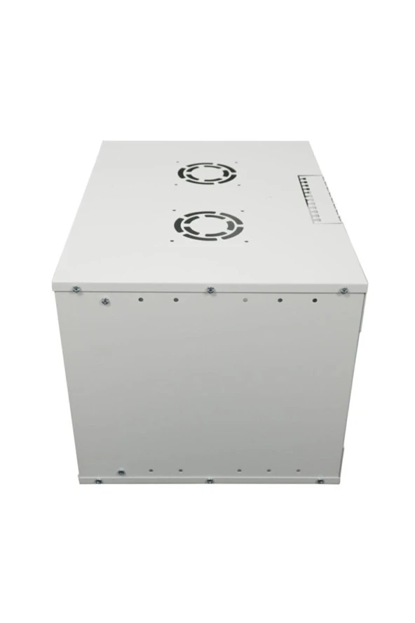 12U 545x400 Mm Duvar Tipi Soho Rack Kabinet Gri 2 Yıl Üretici Garantili - Resim 6