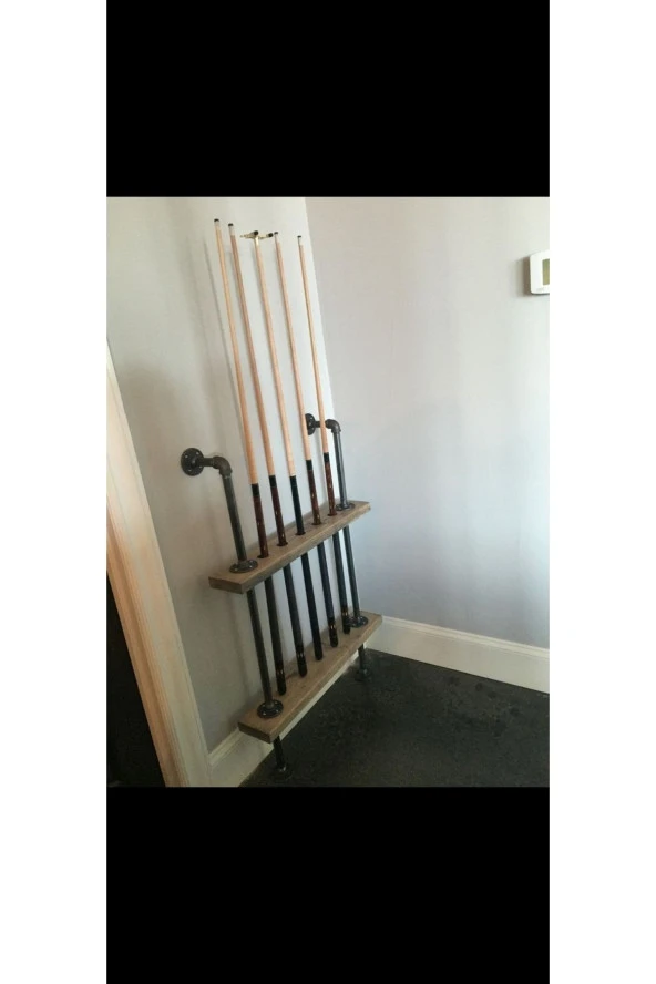 Dekoratif Duvara Borudan Raf ürün görseli 1