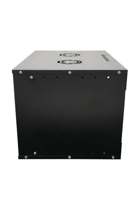 6U 545x400 Mm Duvar Tipi Soho Rack Kabinet Siyah 2 Yıl Üretici Garantili - 6