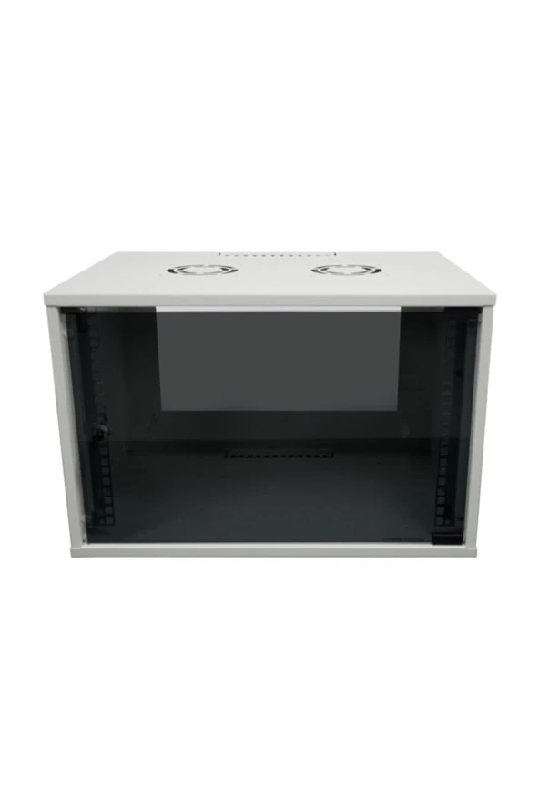 4U 600x600 Mm Duvar Tipi Soho Rack Kabinet Gri 2 Yıl Üretici Garantili