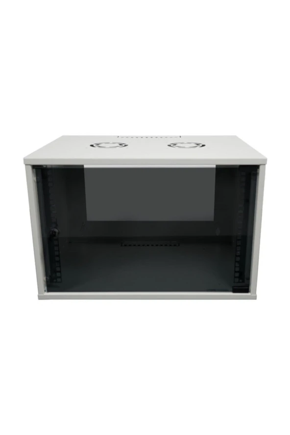 4U 545x400 Mm Duvar Tipi Soho Rack Kabinet Gri 2 Yıl Üretici Garantili