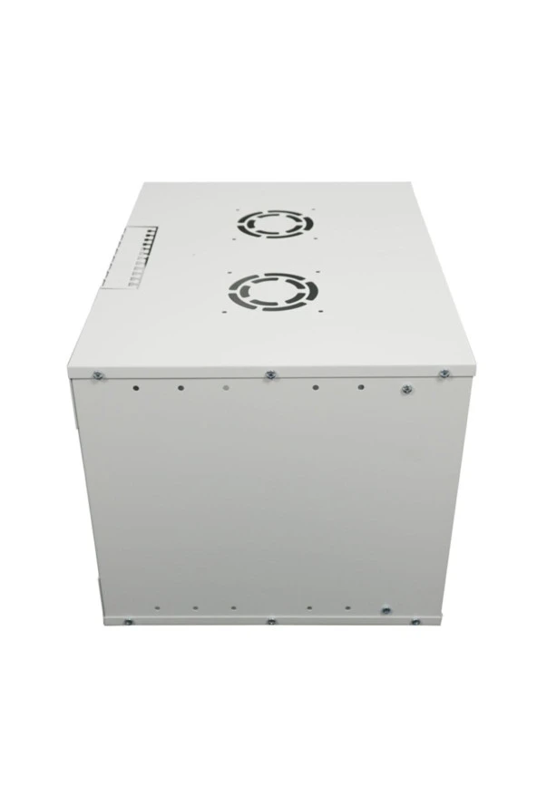 4U 545x400 Mm Duvar Tipi Soho Rack Kabinet Gri 2 Yıl Üretici Garantili - Resim 4