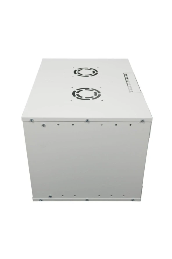 4U 545x400 Mm Duvar Tipi Soho Rack Kabinet Gri 2 Yıl Üretici Garantili - Resim 5