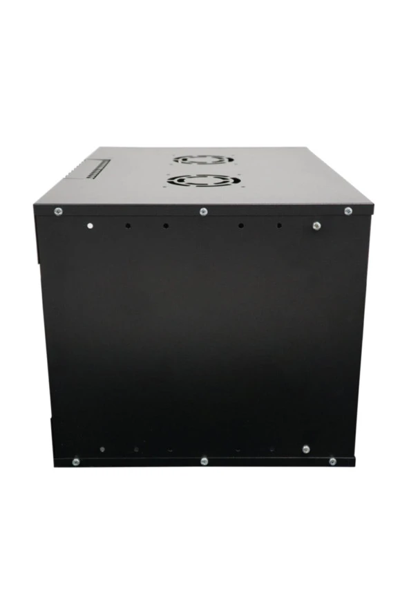 4U 545x400 Mm Duvar Tipi Soho Rack Kabinet Siyah 2 Yıl Üretici Garantili - Resim 3