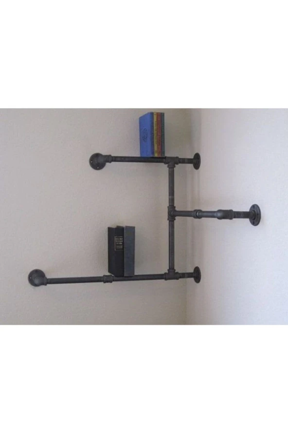 Dekoratif Duvara Borudan Raf ürün görseli 1