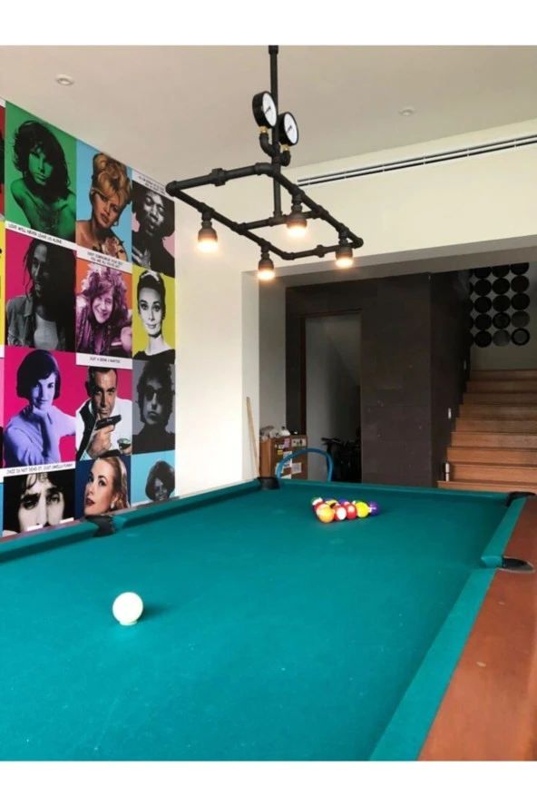 Dekoratif Tavana Aydınlatma Avize Lambader ürün görseli 1