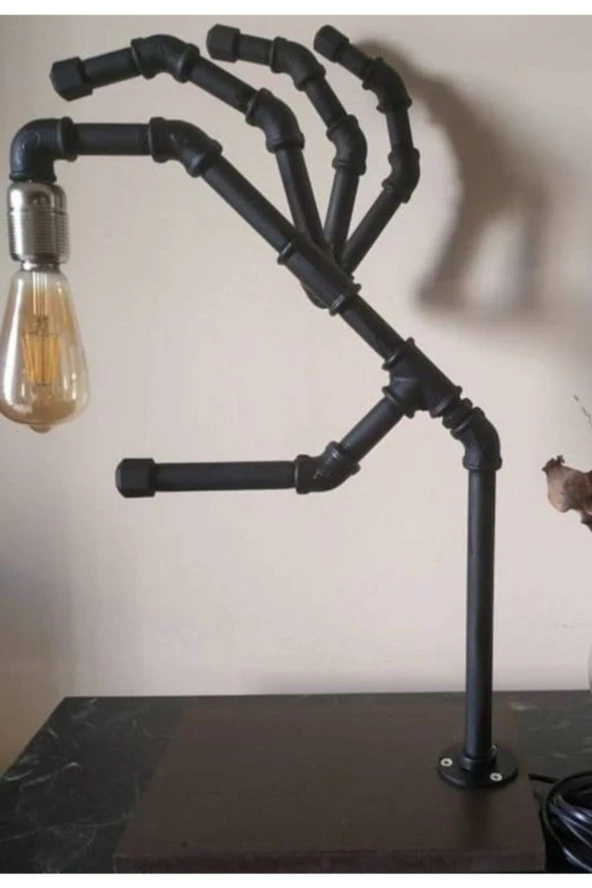 Dekoratif Salona Borudan Aydınlatma Lambader ürün görseli