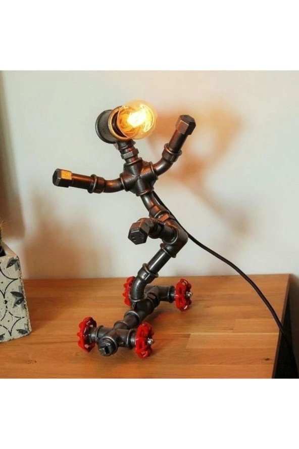 Dekoratif Masaüstü Insan Modeli Aydınlatma Lambader ürün görseli 1