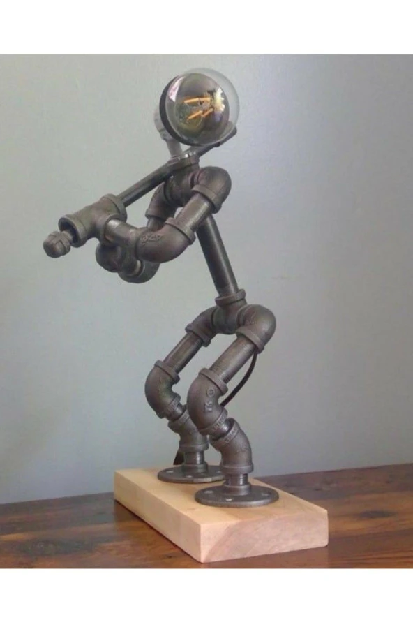 Dekoratif Masaüstü Insan Modeli Aydınlatma Lambader