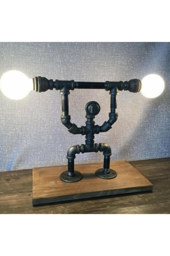 Dekoratif Masaüstü Insan Modeli Aydınlatma Lambader