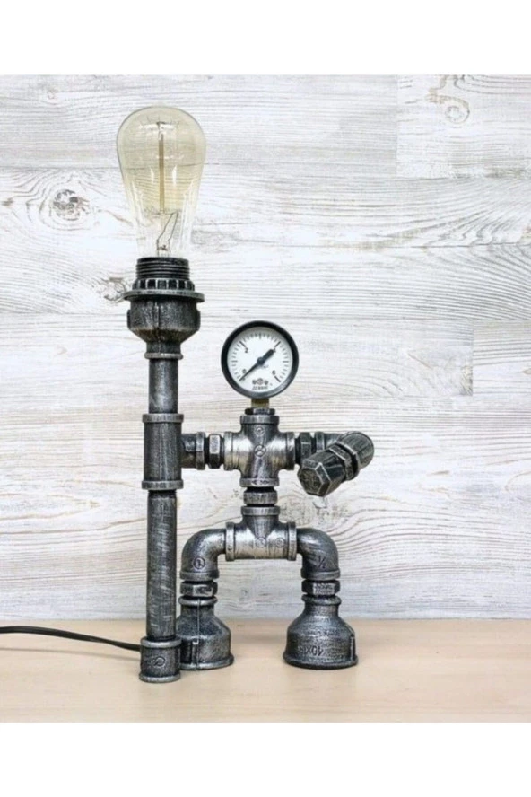 Dekoratif Masaüstü Insan Modeli Aydınlatma Boru Lambader