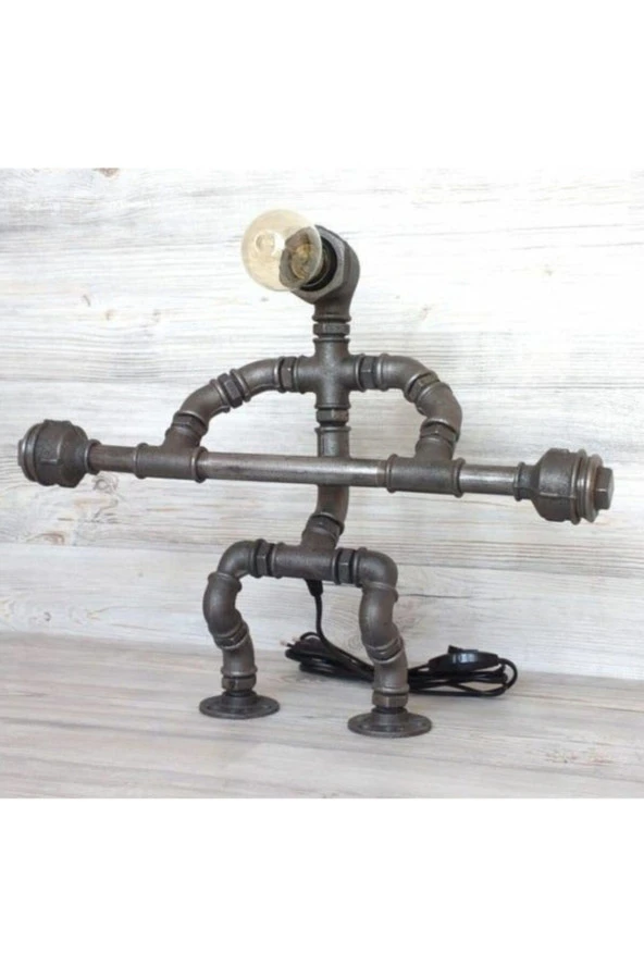 Dekoratif Masaüstü Insan Modeli Aydınlatma Lambader.