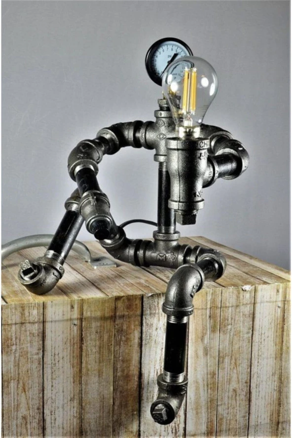 Dekoratif Masaüstü Insan Modeli Aydınlatma Lambader ürün görseli 1