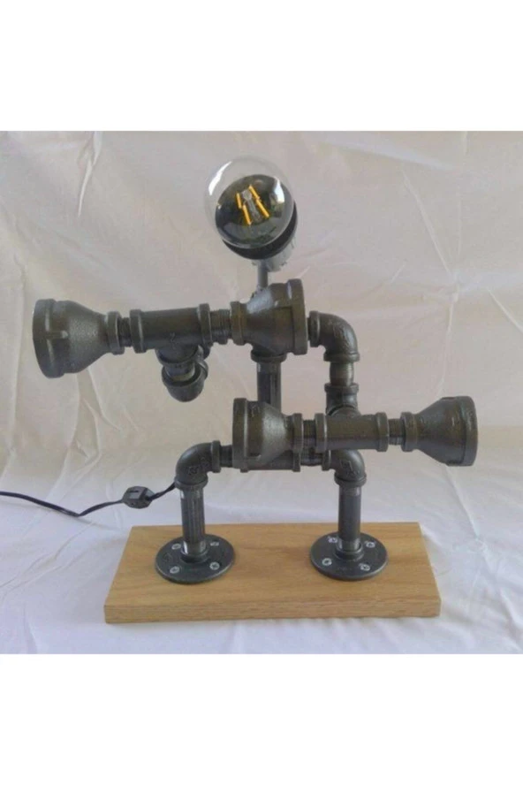 Dekoratif Masaüstü Insan Modeli Aydınlatma Boru Lambader ürün görseli 1