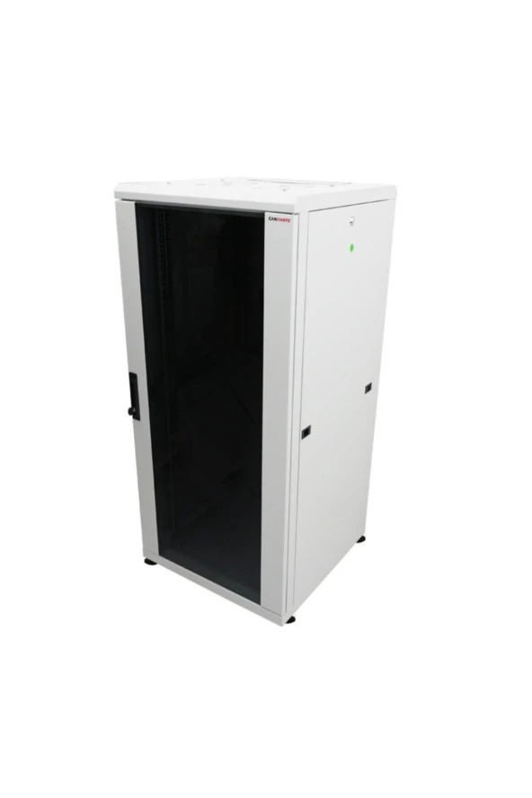 32u 800x800mm 19'' Dikili Tip Network Rack Kabinet Gri 2 Yıl Üretici Garantili - 2