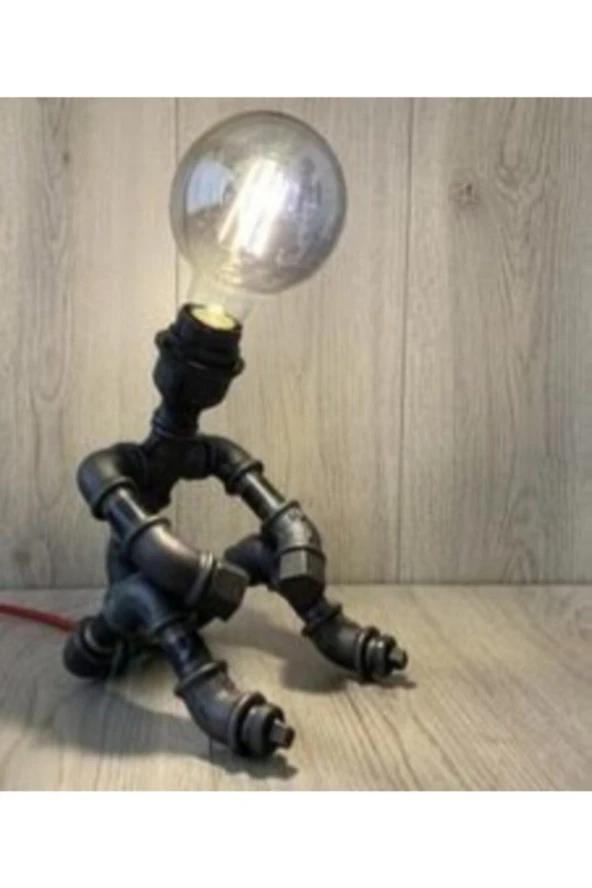 Dekoratif Masaüstü Insan Modeli Aydınlatma Lambader ürün görseli 1