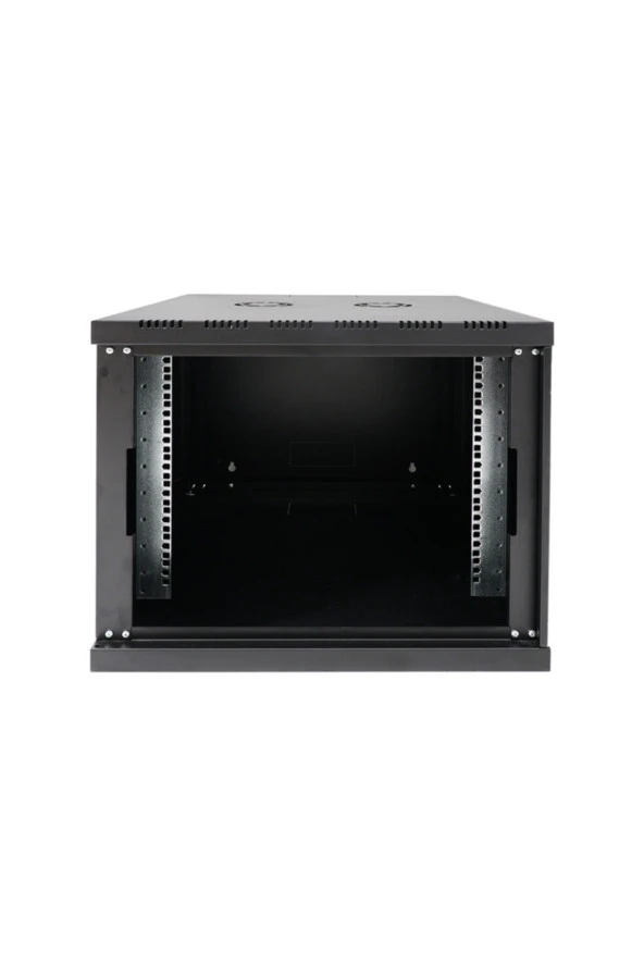 9u 19'' 600x560mm Duvar Tipi Kabinet Tek Gövdeli Siyah 2 Yıl Üretici Garantili - Resim 2
