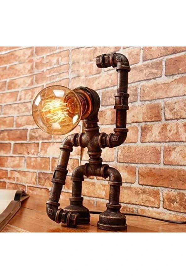 Dekoratif Masaüstü Insan Modeli Aydınlatma Lambader