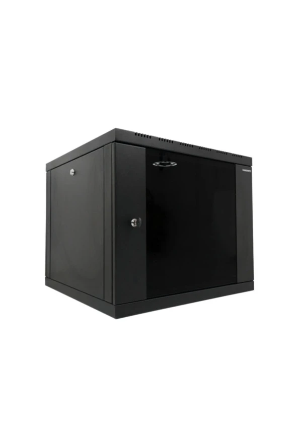 9u 19'' 600x560mm Duvar Tipi Kabinet Tek Gövdeli Siyah 2 Yıl Üretici Garantili - Resim 5