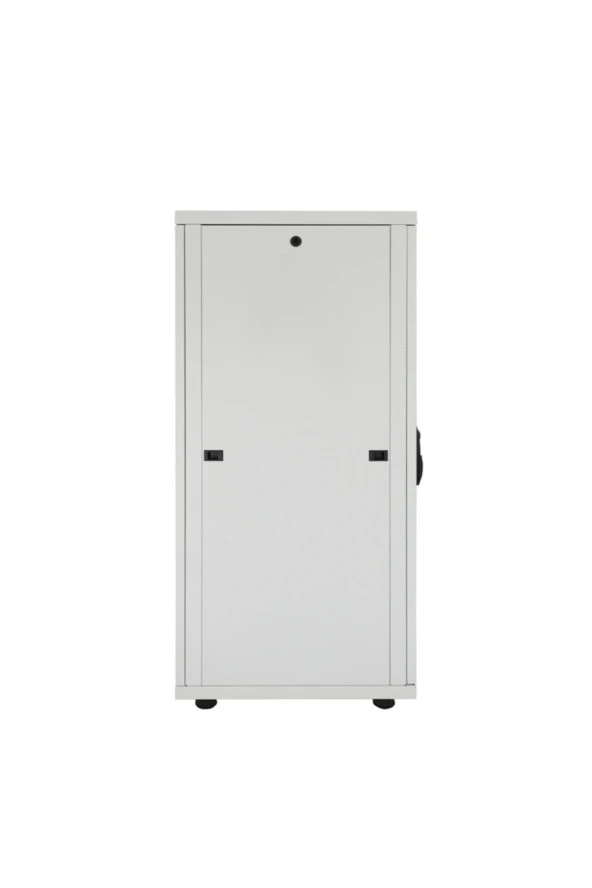 26u 600x600mm 19'' Dikili Tip Network Rack Kabinet Gri 2 Yıl Üretici Garantili