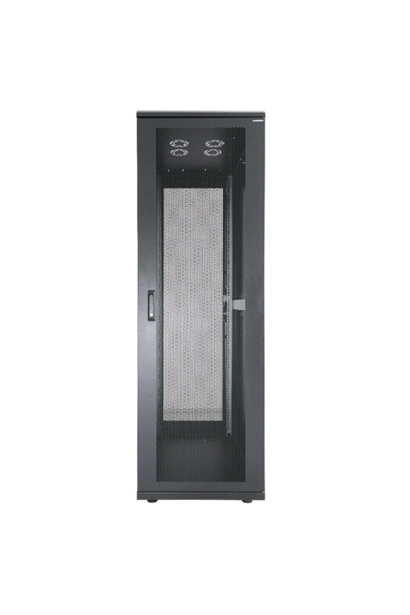 42u 600x1000mm 19'' Dikili Tip Server Rack Kabinet Siyah 2 Yıl Üretici Garantili - Resim 2