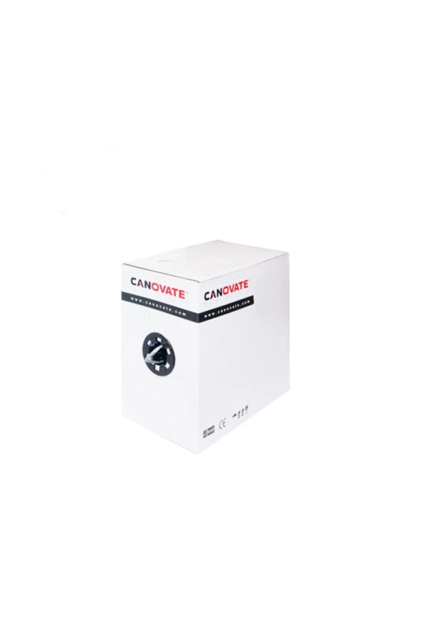 Cat6 Utp Bakır Lan Veri Kablosu 500mt 23 Awg Gri Lszh - 2