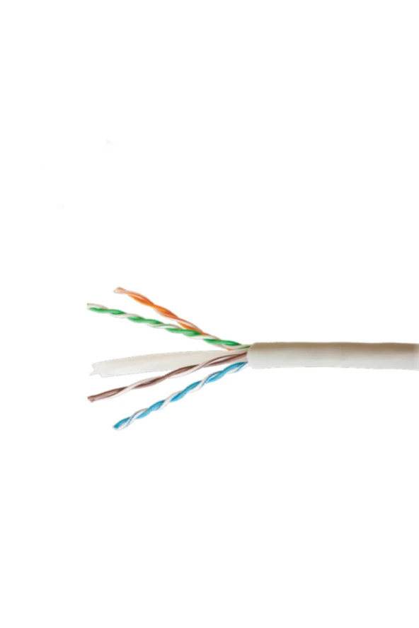 Cat6 Utp Bakır Lan Veri Kablosu 500mt 23 Awg Gri Lszh - 3