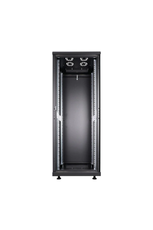 42u 800x800mm 19'' Dikili Tip Network Rack Kabinet Siyah 2 Yıl Üretici Garantili - Resim 6