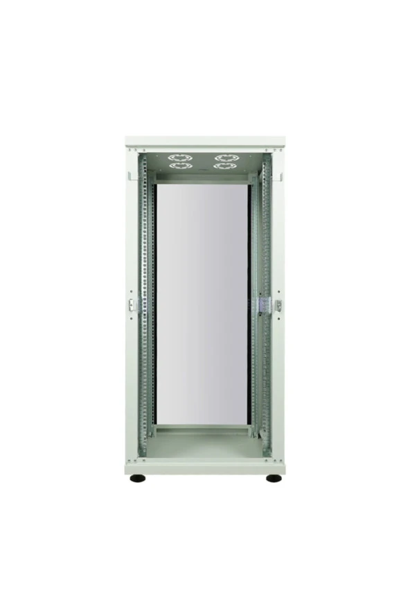26u 600x600mm 19'' Dikili Tip Network Rack Kabinet Gri 2 Yıl Üretici Garantili - 4
