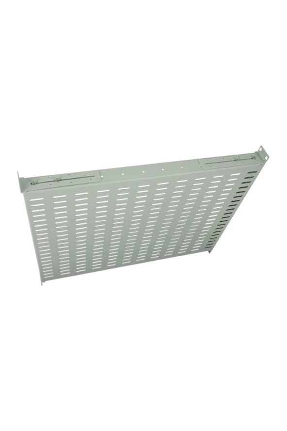 19 Kabinet Rafı Ağır Hizmet Tipi Sabit D 800 mm Gri - 2