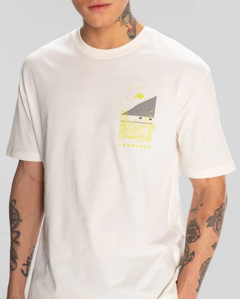 Kappa 371S8IW001 Authentic Spacetime Erkek Spor Tişört - 4