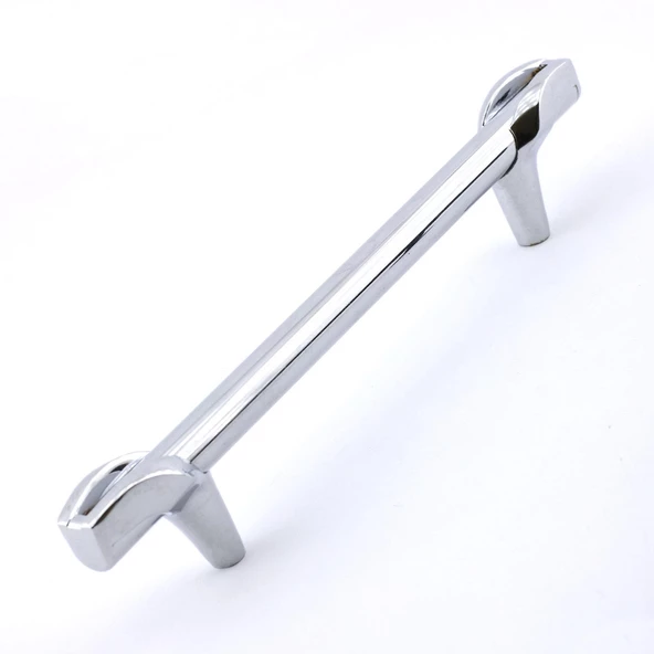 Prade 128 Mm Krom Metal Kulp Mobilya Çekmece Mutfak Kapak Dolap Kulpları Kulbu Dolabı Kulpu - 6