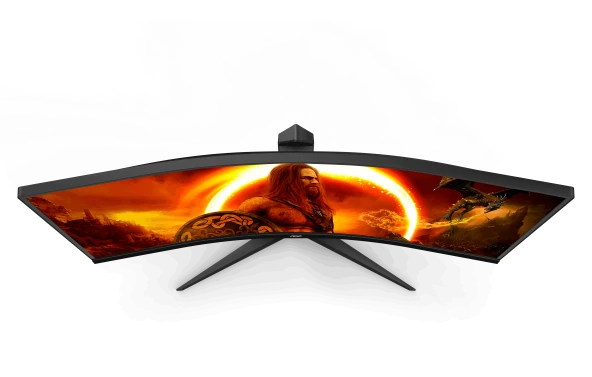 AOC  34 inc CU34G2XP/BK 1ms 180Hz FreeSync Premium WQHD VA Curved Gaming Monitör - 5