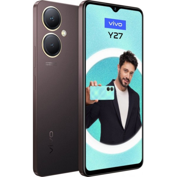 Vivo Y27 6GB-128GB Koyu Bordo (Vivo Türkiye Garantili)