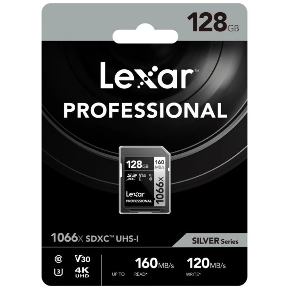 Lexar 128GB 1066X SD UhsI V30 160MB/S Hafıza Kartı - 2