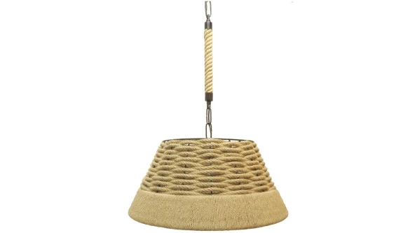 Halatlı Örgülü Metal Kuka Avize