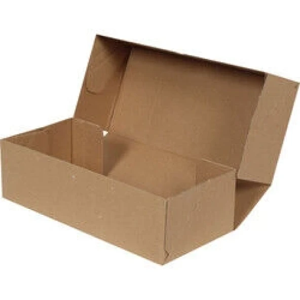 25x16x10cm E-Ticaret Kargo Kutusu - 4 Nokta - Kraft