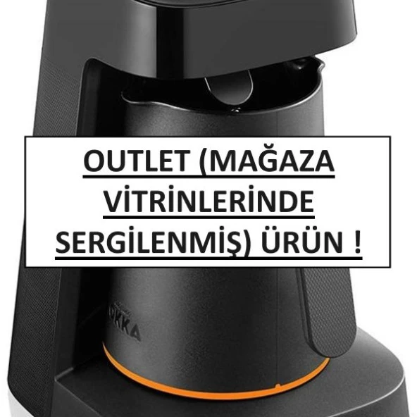 Arzum Okka Minio Jet OK0013-ST Türk Kahvesi Makinesi Siyah-Turuncu