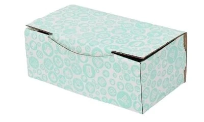 14x10x4cm E-Ticaret Kargo Kutusu - 4 Nokta - Beyaz
