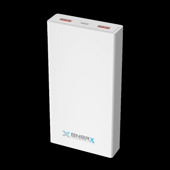 eNeRX Powerbank 20000 mAh 2.1 Amper ENR-P20C Beyaz
