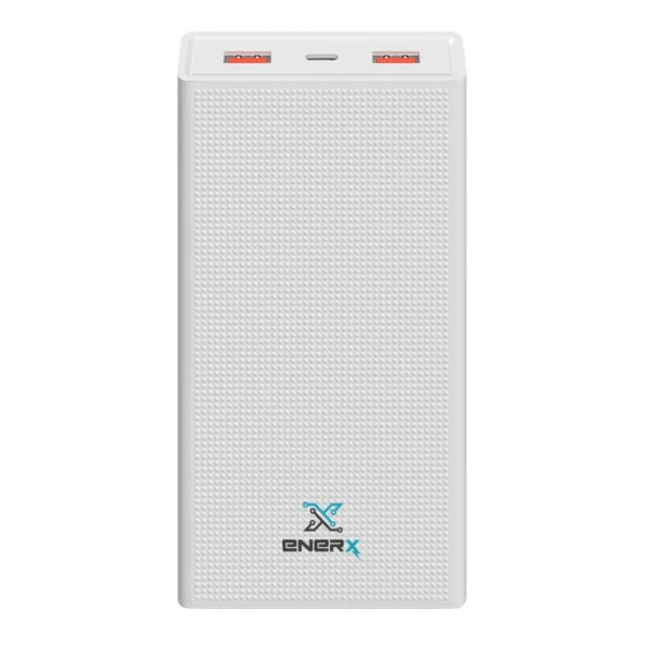 eNeRX Powerbank 20000 mAh 2.1 Amper Beyaz ENR-P20C