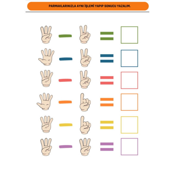Okul Öncesi ve Birinci Sınıflar Matematik Aktivitesi YAZ-SİL Kitabı - Resim 6