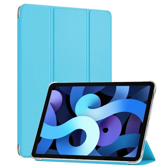 Samsung Galaxy Tab S6 Lite 2024 P620 P610 Kılıf PU Deri Smart Standlı Case 13-15-17