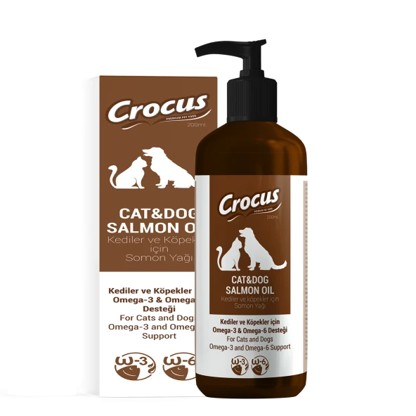 Crocus Kedi Köpek Somon Yağı 200 Ml - Resim 2