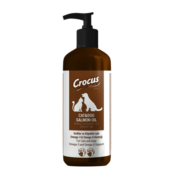 Crocus Kedi Köpek Somon Yağı 200 Ml - Resim 3