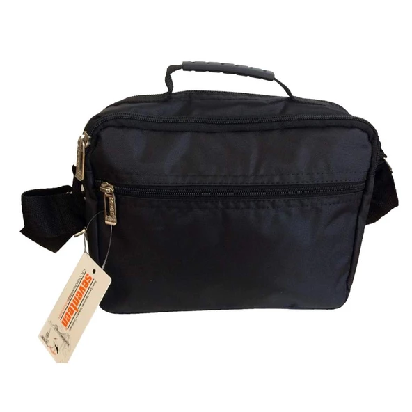 SEVEN TEEN SİYAH ÇOK GÖZLÜ EL ÇANTASI 2247 - 4