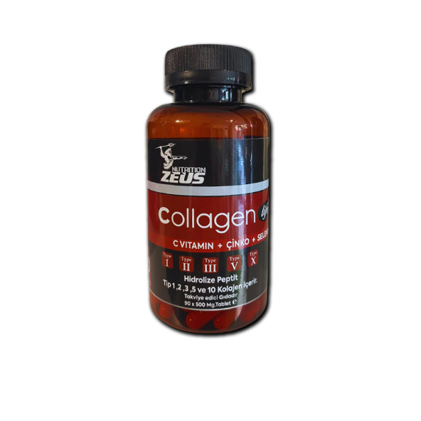 Zeus Nutrıtıon Collagen Life Pro 90X500MG Kapsül